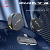 میکروفون بی سیم یقه ای Earldom مدل ET-MC15C تایپ C مناسب تولید محتوا
