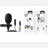 میکروفن یقه ای سیمی Earldom مدل ET-E39 تایپ C با خروجی هدفون