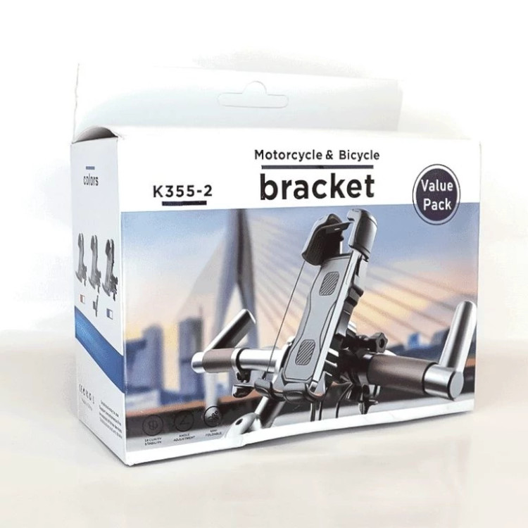 پایه نگهدارنده گوشی موبایل موتور و دوچرخه مدل K355 2