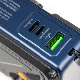 پاوربانک 35 وات هیسکا مدل HP-226PD ظرفیت 20000 میلی آمپر به همراه کابل متصل USB-C
