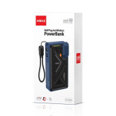 پاوربانک 35 وات هیسکا مدل HP-226PD ظرفیت 20000 میلی آمپر به همراه کابل متصل USB-C