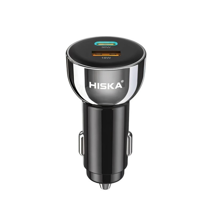 شارژر فندکی 30 وات هیسکا مدل HCC-307