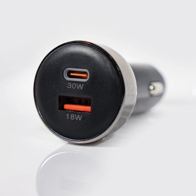 شارژر فندکی 30 وات هیسکا مدل HCC-307